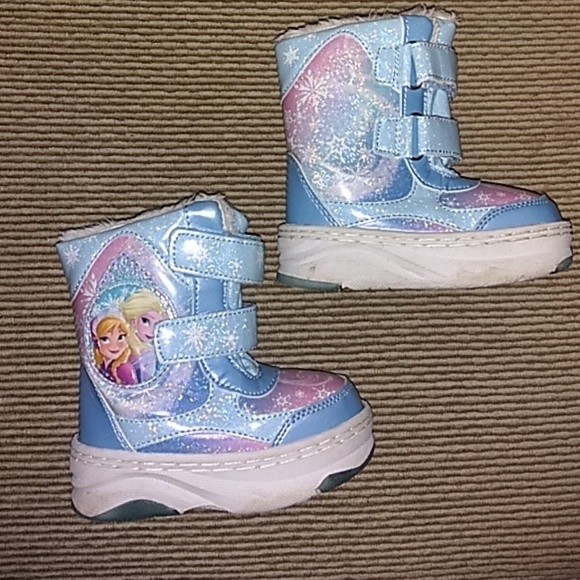 Princess Pink NWT Frozen Anna Purple Disney/'s Girls Slippers Frozen Blue Heart